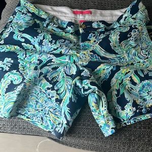 Lilly Pulitzer floral shorts